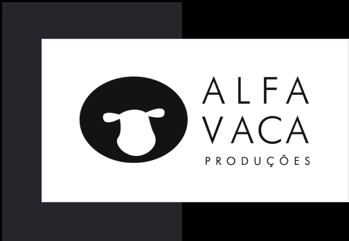 Logo da Alfa Vaca Produções
